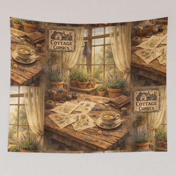 Item preview, Sun-Drenched Sunroom - Cottagecore Aesthetic designed and sold by bapupa.