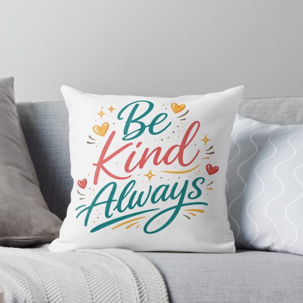 Item preview, Be Kind Always – Positive Kindness Quote Typography Design designed and sold by Lovestickerco.