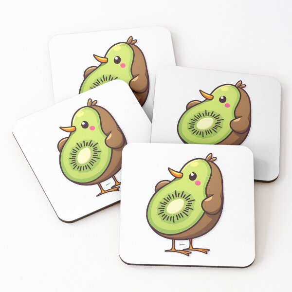 Item preview, Kiwi Kiwi Bird Sticker designed and sold by BysonDesigns.
