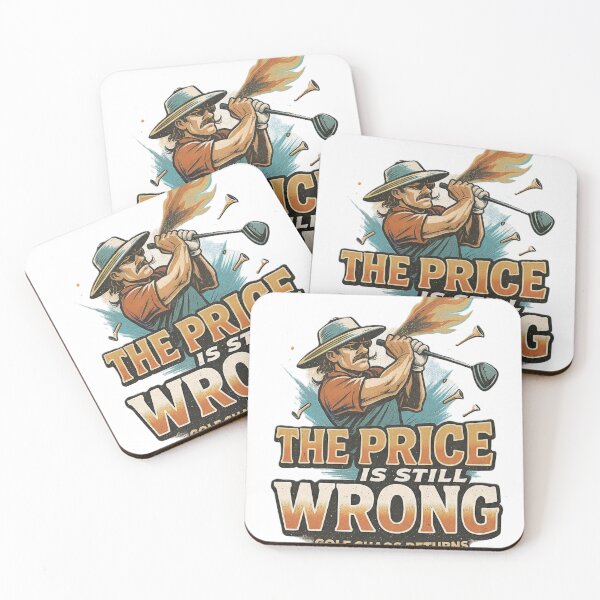 Item preview, The Price Is Still Wrong – Happy Gilmore 2 Golf Meme_2 designed and sold by ShamanCanvas.