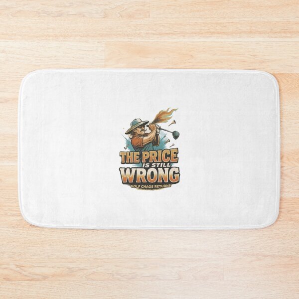 Item preview, The Price Is Still Wrong – Happy Gilmore 2 Golf Meme_2 designed and sold by ShamanCanvas.