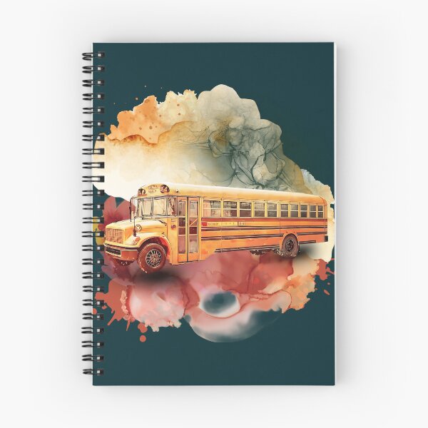 Item preview, Retro Vintage Yellow School Bus – Nostalgic Travel Watercolor Art designed and sold by ChenEngEng.