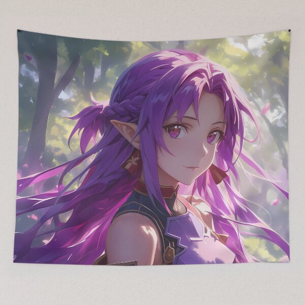 Item preview, Yuuki Sword Art Online Purple Forest Serenity designed and sold by 108Recordings.