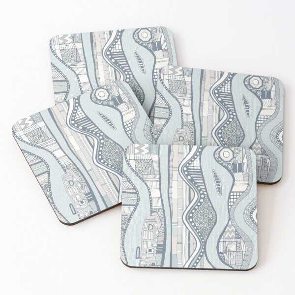 Item preview, NC river slate blue designed and sold by scrummy.