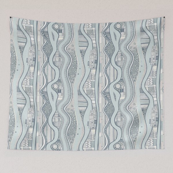 Item preview, NC river slate blue designed and sold by scrummy.