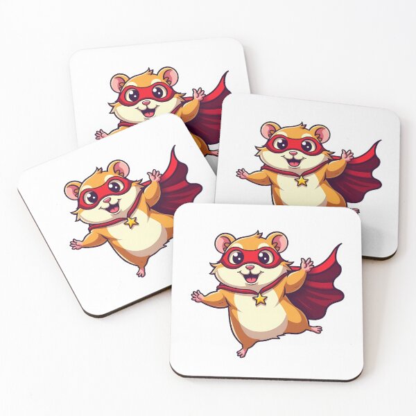 Item preview, Super Hamster Sticker designed and sold by BysonDesigns.