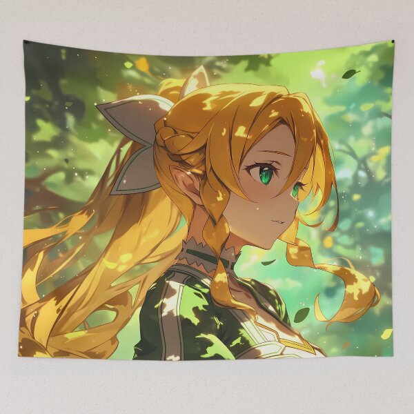 Item preview, Leafa Sword Art Online Sunlit Green Forest designed and sold by 108Recordings.