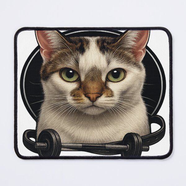 Item preview, Dumbell Cat designed and sold by bl0mkvist.