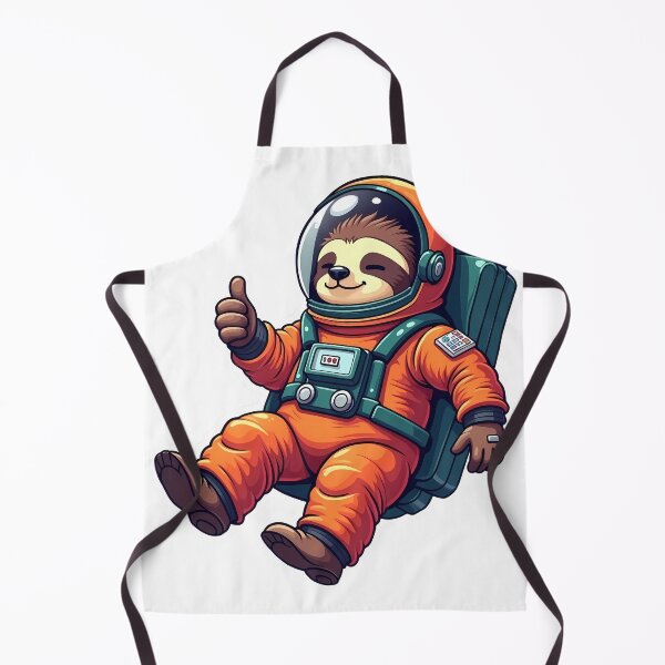 Item preview, Astronaut Sloth Sticker designed and sold by BysonDesigns.