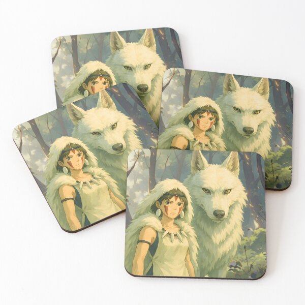 Item preview, Princess Mononoke - San & Moro  designed and sold by Bikash-A7.