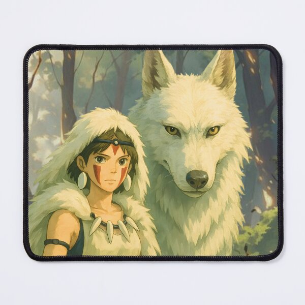 Item preview, Princess Mononoke - San & Moro  designed and sold by Bikash-A7.