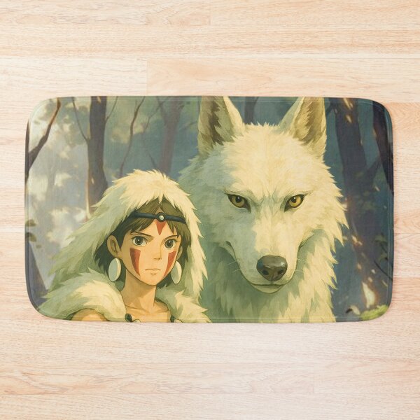 Item preview, Princess Mononoke - San & Moro  designed and sold by Bikash-A7.