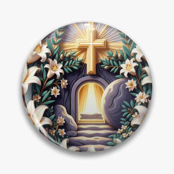 Item preview, He Is Risen Empty Tomb Tee, Triumphant Resurrection Dawn Mug, Christian Hope Gift designed and sold by YMLux.