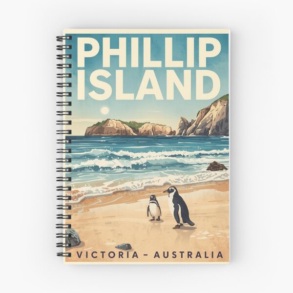 Artikelvorschau, Phillip Island, Victoria, Australien entworfen und verkauft von PamLeeDesign.