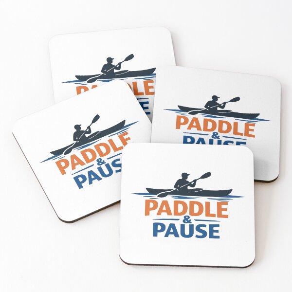 Item preview, Paddle and Pause Kayaking Adventure designed and sold by SnappyPNG.
