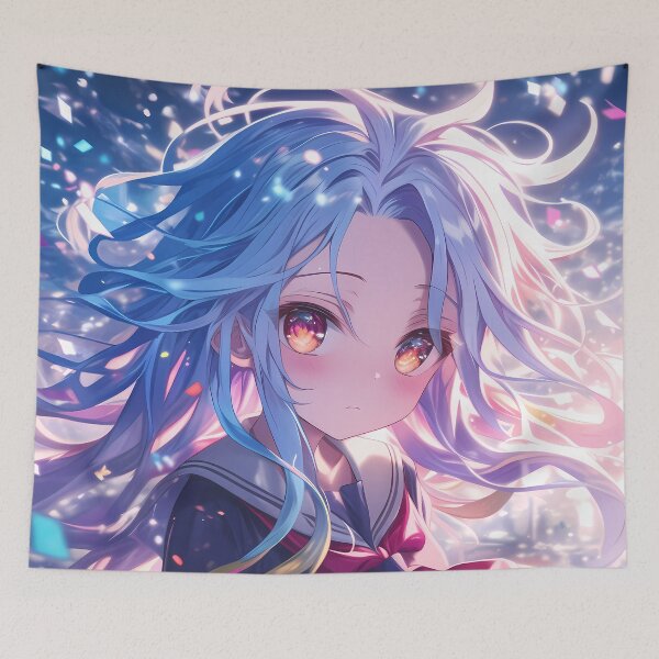Item preview, Shiro No Game No Life Dreamy Confetti Pastel Glow designed and sold by 108Recordings.