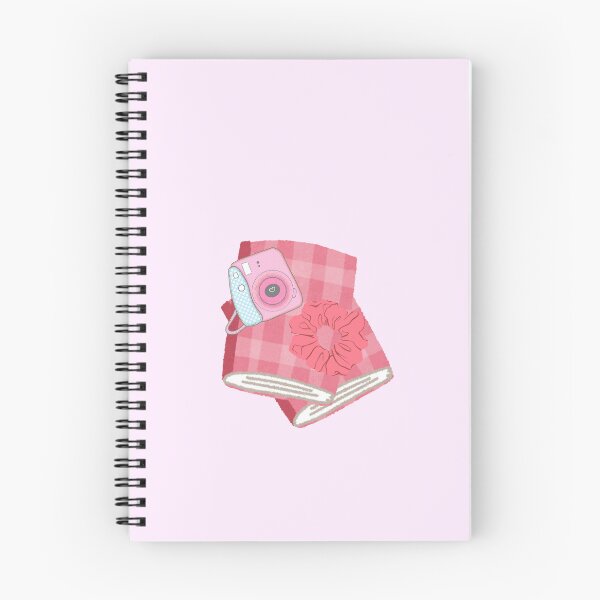 Item preview, Pink Aesthetic Camera and Scrunchie Coquette Illustration designed and sold by Akira Design Store.