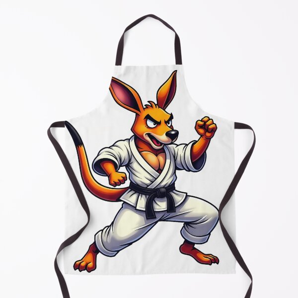 Item preview, Karate Kangaroo Sticker designed and sold by BysonDesigns.