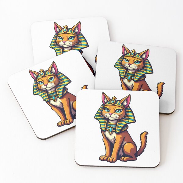 Item preview, Pharaoh Cat Sticker designed and sold by BysonDesigns.