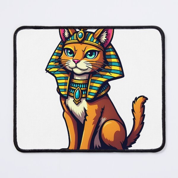 Item preview, Pharaoh Cat Sticker designed and sold by BysonDesigns.
