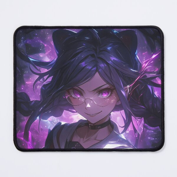Item preview, Toko Fukawa Danganronpa Purple Aura Glasses Anime Girl Portrait designed and sold by 108Recordings.