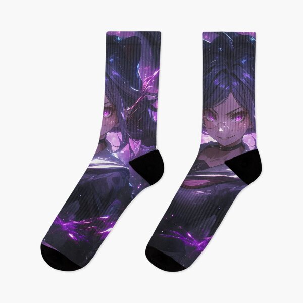 Item preview, Toko Fukawa Danganronpa Purple Aura Glasses Anime Girl Portrait designed and sold by 108Recordings.