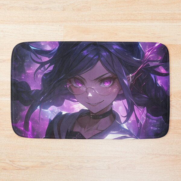Item preview, Toko Fukawa Danganronpa Purple Aura Glasses Anime Girl Portrait designed and sold by 108Recordings.
