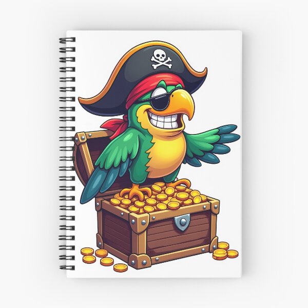Item preview, Pirate Parrot Sticker designed and sold by BysonDesigns.
