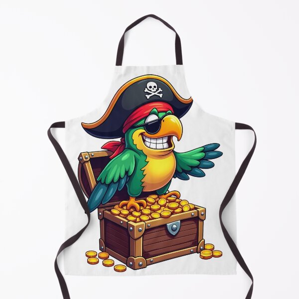 Item preview, Pirate Parrot Sticker designed and sold by BysonDesigns.
