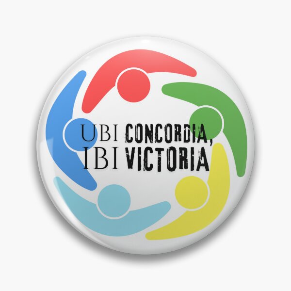 Item preview, Where there is unity, there is victory | Ubi concordia, ibi victoria designed and sold by Skaldcraft.