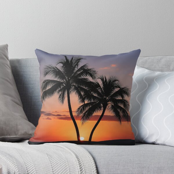 Item preview, Sunset Paradise with Silhouetted Palm Trees designed and sold by MammothArt.