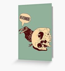 Tarjeta de felicitación Nunca más EDPOE