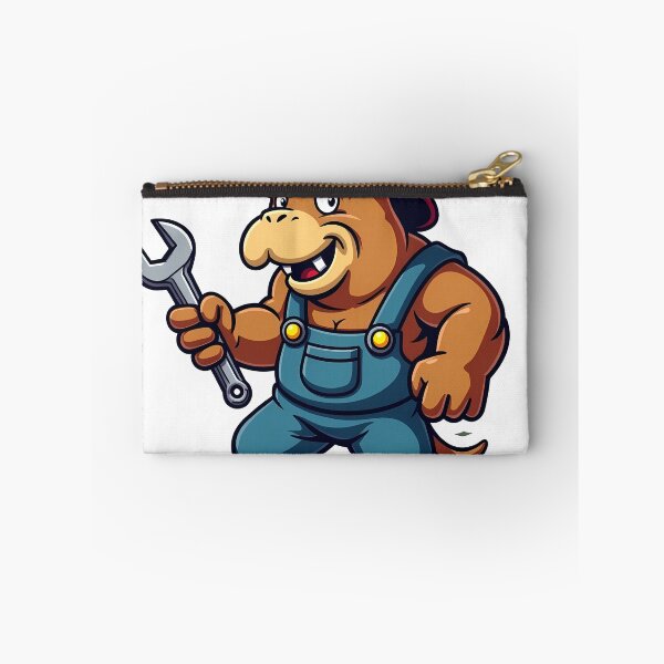 Item preview, Plumber Walrus Sticker designed and sold by BysonDesigns.