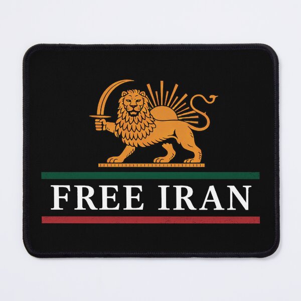 Item preview, Free Iran Persian Flag Iran Flag Lion and Sun Old Iran Flag Iranian Revolution Support Iran designed and sold by Kovav.
