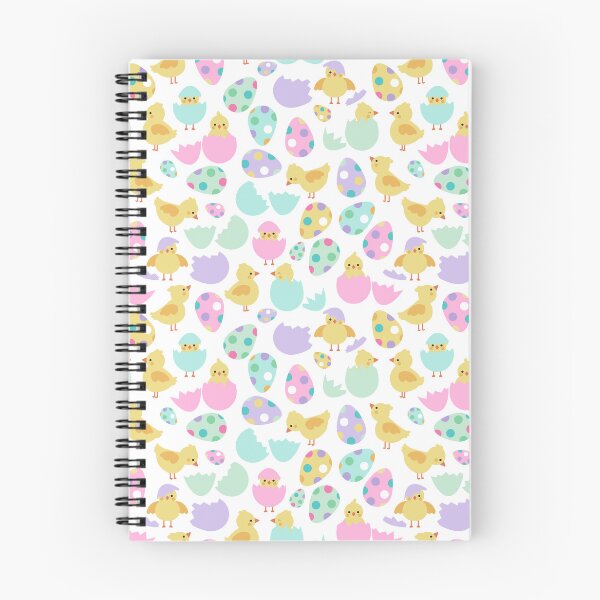 Item preview, Baby Chicks Hatching from Easter Eggs Pattern designed and sold by ketrena.