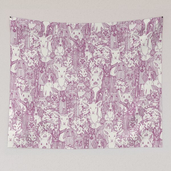 Item preview, margherita menagerie berry designed and sold by scrummy.