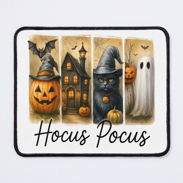Item preview, Halloween Bat Pumpkin Cat Haunted House Ghost Design designed and sold by Gallory Hive.