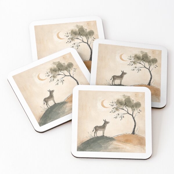 Item preview, Donkey & Moon designed and sold by OneStopDonkeyShop.