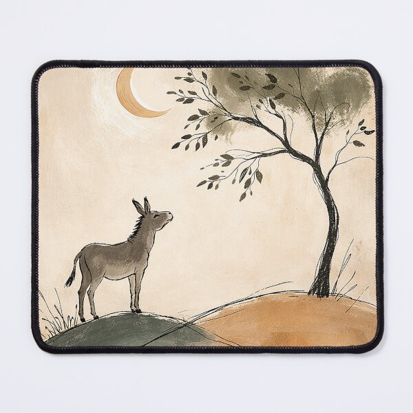 Item preview, Donkey & Moon designed and sold by OneStopDonkeyShop.