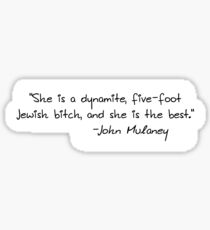 John Mulaney Glossy Sticker