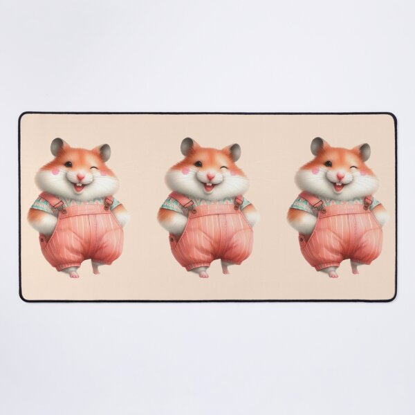 Item preview, Cute marmot wear a teal overalls with playful wink designed and sold by ideandesign.