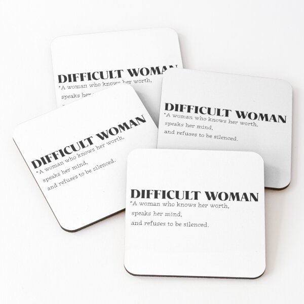 Item preview, Difficult Woman Definition designed and sold by qiroco.