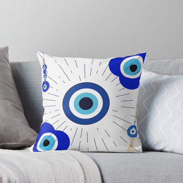Item preview, Trio Nazar Blue Protective Hearts designed and sold by ShopByshai.
