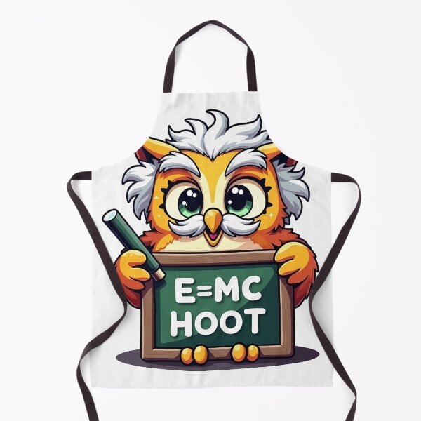 Item preview, Albert Einstein Owl designed and sold by BysonDesigns.