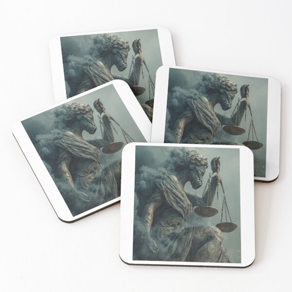 Item preview, Scales of Ruin – Dystopian Lady Justice in a Broken World designed and sold by Ignorant-Artist.