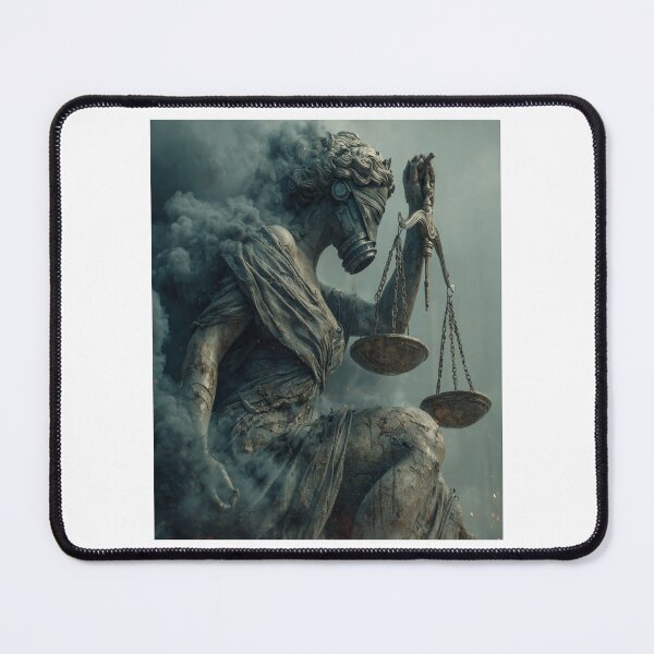 Item preview, Scales of Ruin – Dystopian Lady Justice in a Broken World designed and sold by Ignorant-Artist.