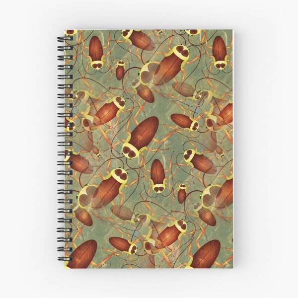 Item preview, Creepy Cartoon Cockroach Background Infestation designed and sold by Prawny.