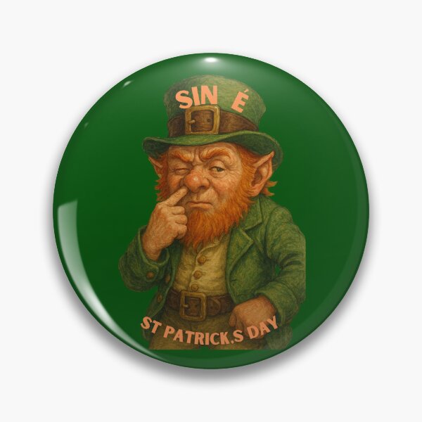 Item preview, Leprechaunt St. Patrick´s Day. Ireland Leprechaunt "Sin é" designed and sold by Mosogoloso.