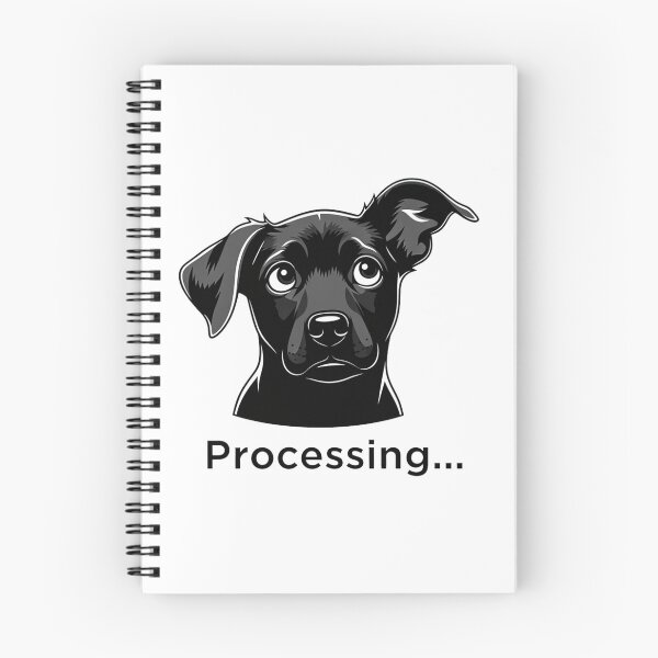 Aperçu de l'œuvre Processing Puppy Graphic créée et vendue par Pollock.