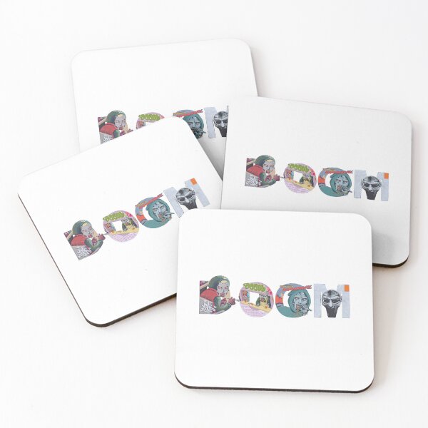 Item preview, MF DOOM Album Typography Collage Cutout Design designed and sold by Novaque.